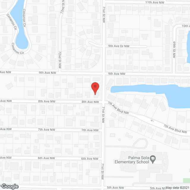 Bradenton Palms Assisted Living Facility in google map