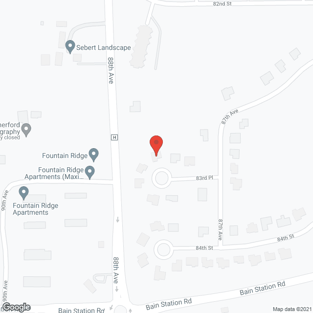 Laure Adult Family Home in google map