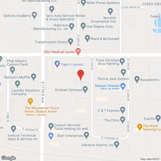 Southland Senior Living in google map