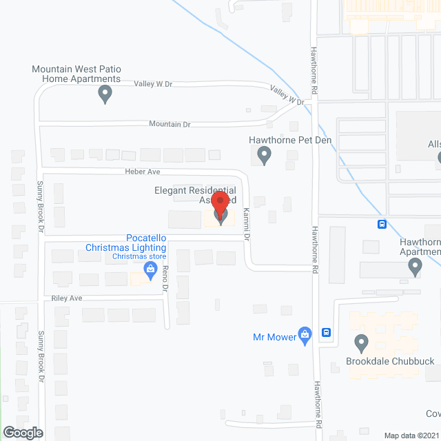 Elegant Residential Assisted Living in google map