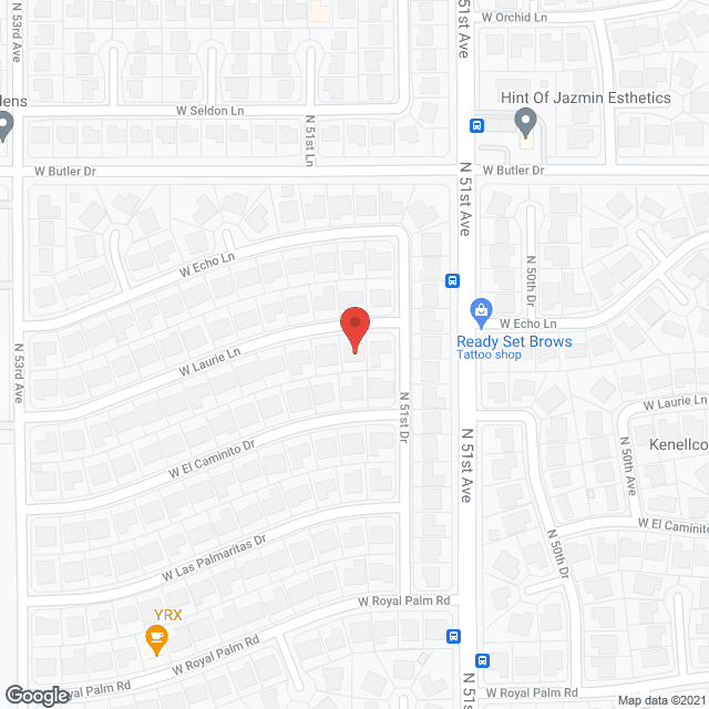 Friends Paradise in google map