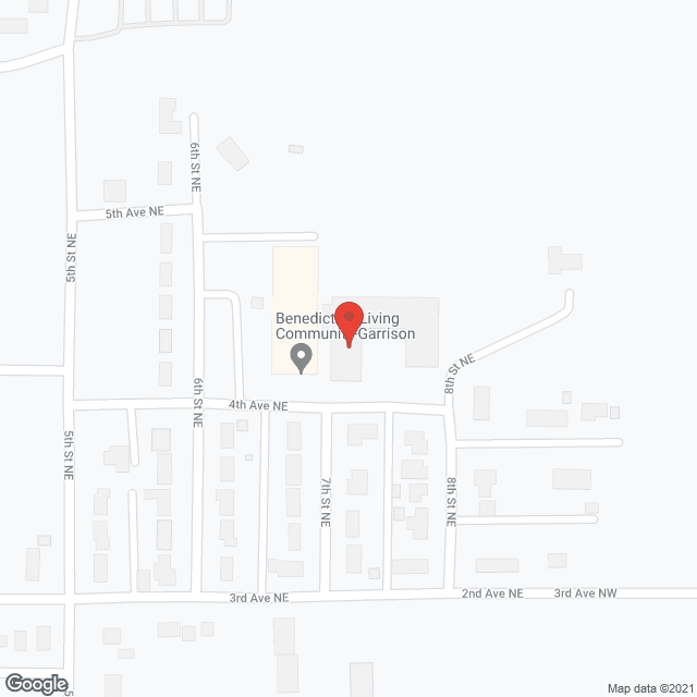 Benedictine Living Community Garrison in google map
