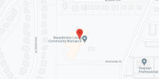 Benedictine Living Community Bismarck in google map