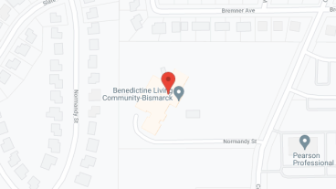 Benedictine Living Community Bismarck in google map