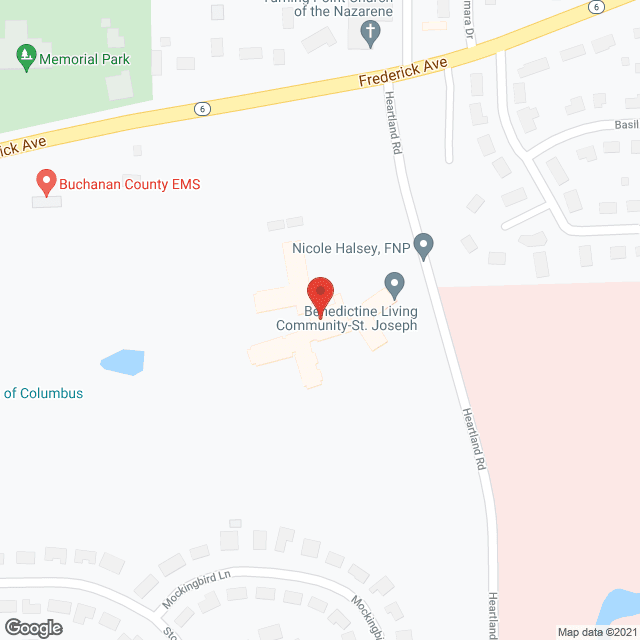 Benedictine Living Community St. Joseph in google map