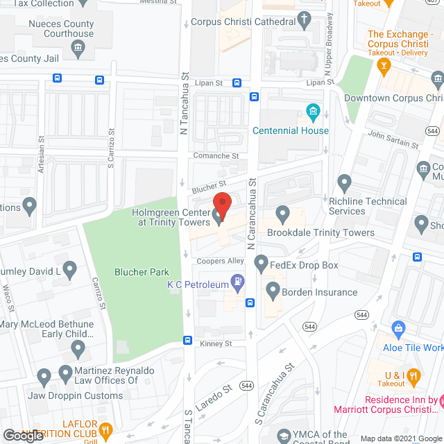 Holmgreen Center at Brookdale Trinity Towers Skilled Nursing in google map