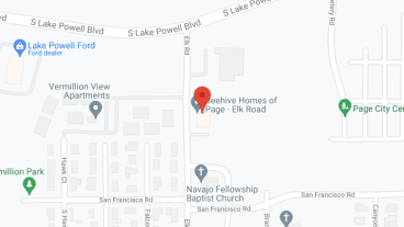 Bee Hive Homes of Page in google map