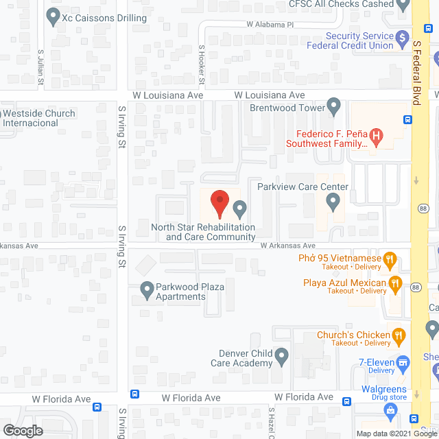 North Star Rehabilitation & Care Community in google map