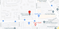 Alpha Towers in google map