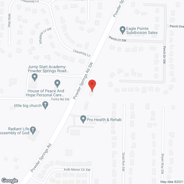 Well Care Senior Living in google map