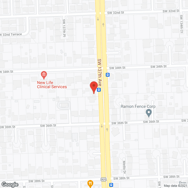 Miami Genesis Elderly Care in google map