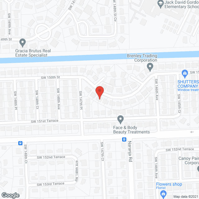 Paraiso Home of Miami in google map