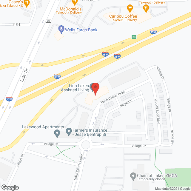 Lino Lakes Assisted Living and Memory Care in google map