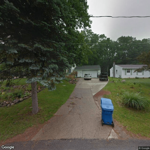 street view of Chandra's home