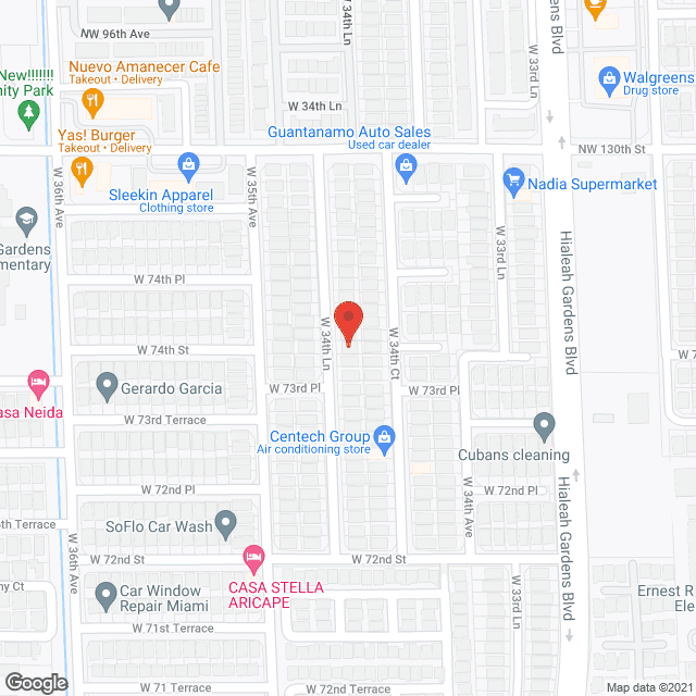 Las Brisas Home Care in google map