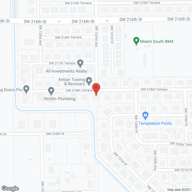 Paula's Mansion ALF in google map