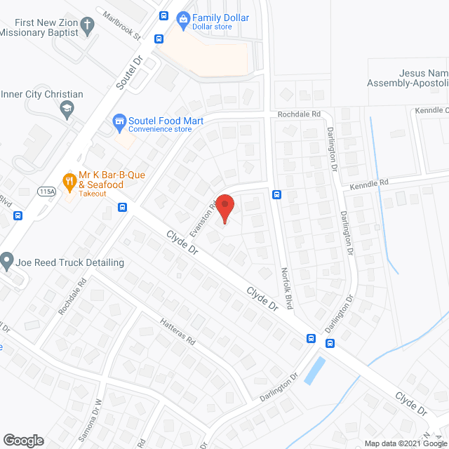 Grand Mary's House in google map