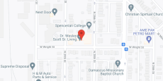 Dr. Wesley Scott Senior Living in google map