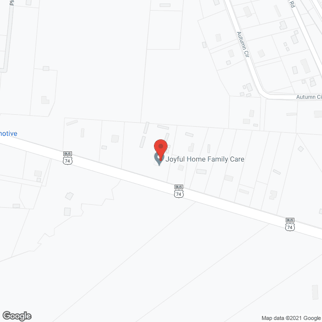 Joyful Home Family Care in google map