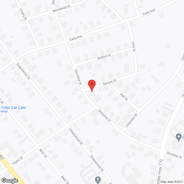 Cornerstone Assisted Living in google map