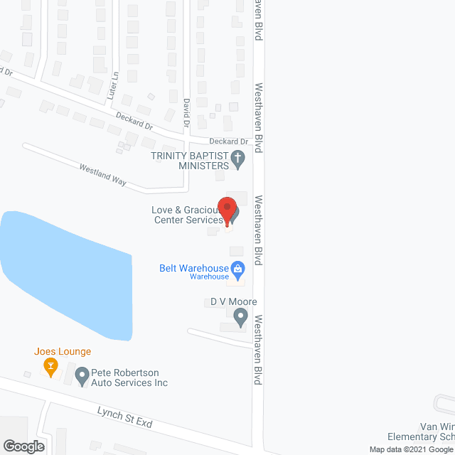 Love & Gracious Center Services in google map