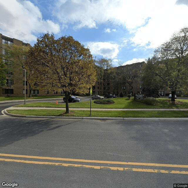 street view of Huntington Towers Senior Apartments