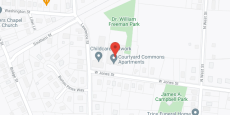 Courtyard Commons in google map