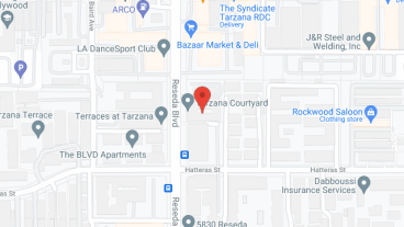 Tarzana Courtyard in google map