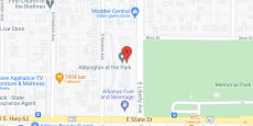 Abbington at the Park in google map