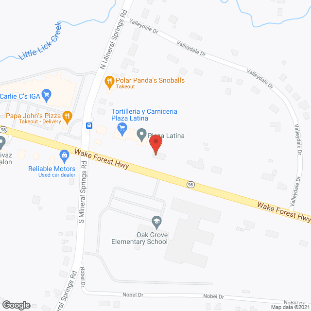 Spring Valley Living at Oak Grove in google map