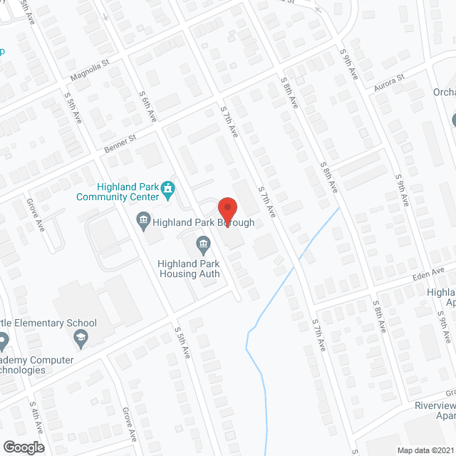 AHEPA Highland Apartments in google map