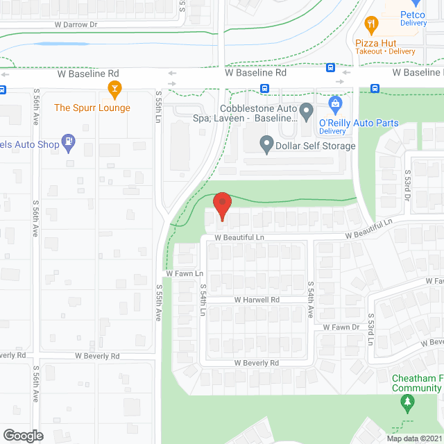 Estrella Assisted Living in google map