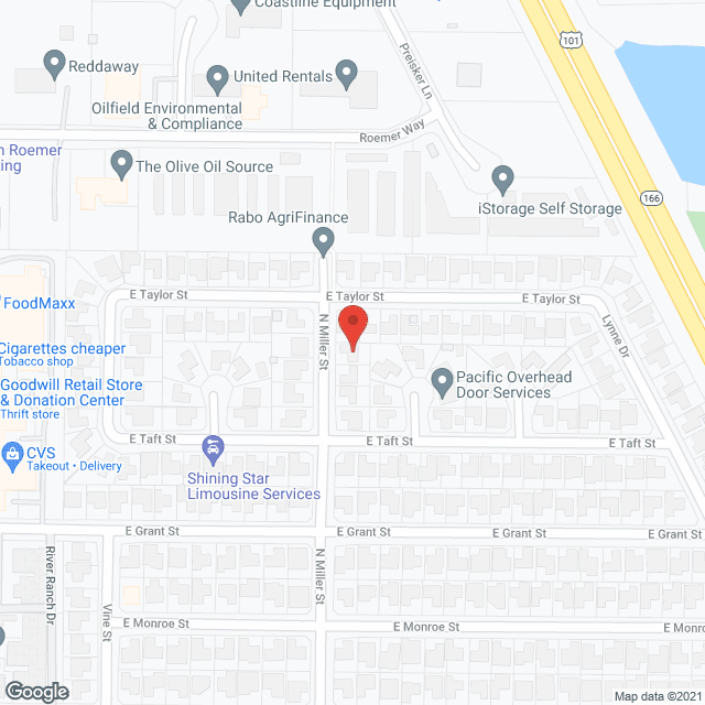 CJ's Residence in google map