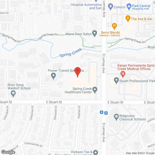 Creekside Gardens Assisted Living in google map