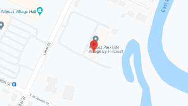 Allouez Senior Living in google map