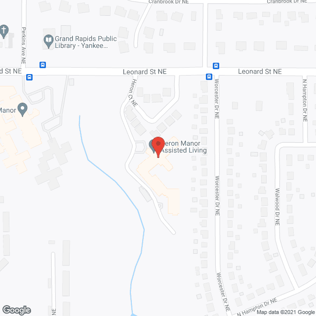 Heron Manor in google map