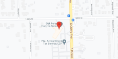 Oak Forest Horizon in google map