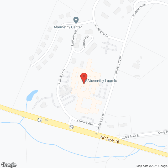 Abernethy Laurels in google map