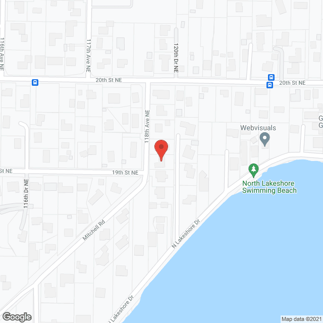 Villa Johnson in google map