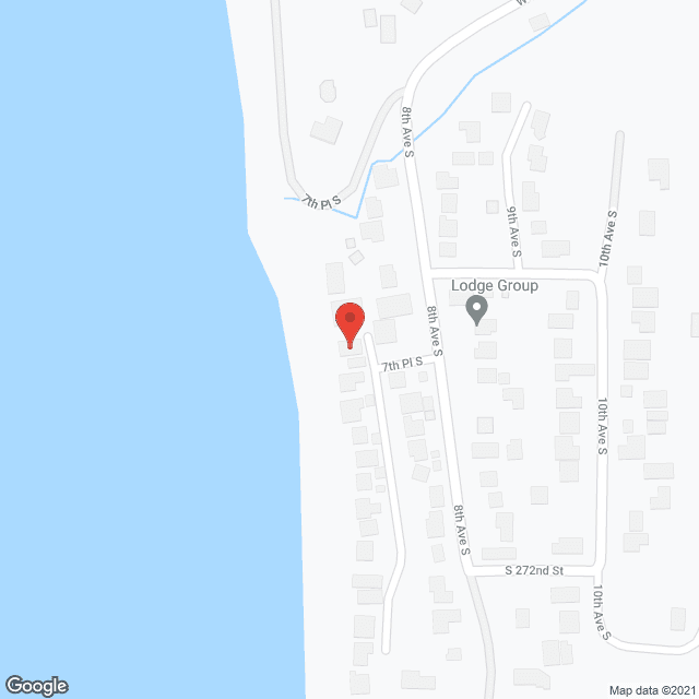 Seaside Senior Care in google map