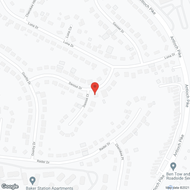 Ann's Care Home in google map