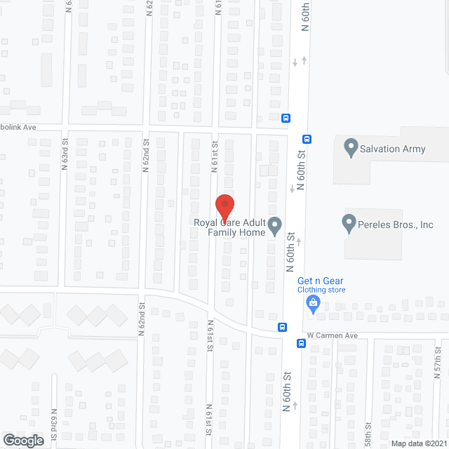 Harris Family Care in google map