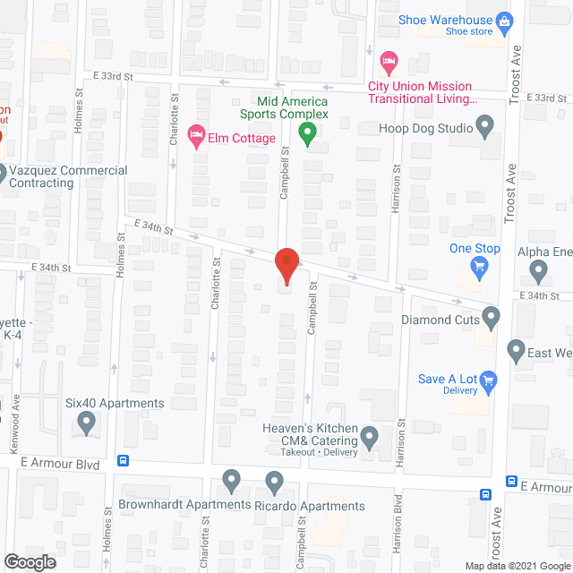 Carroll Manor in google map