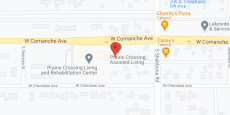 Prairie Crossing Assisted Living in google map