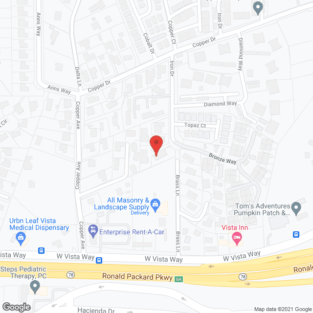 Vista Comfort Care in google map