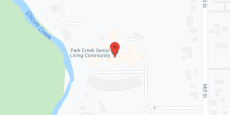 Park Creek Apartments in google map