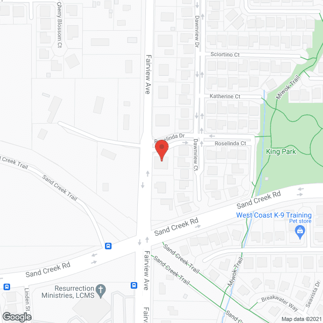 Fairview Manor in google map