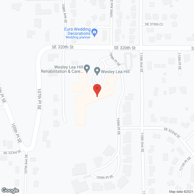 Wesley Lea Hill in google map