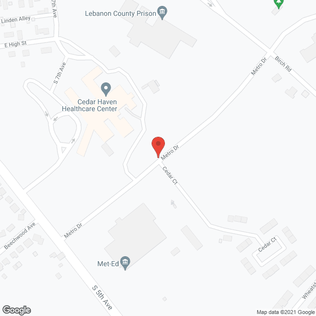 Avenues Eldercare in google map