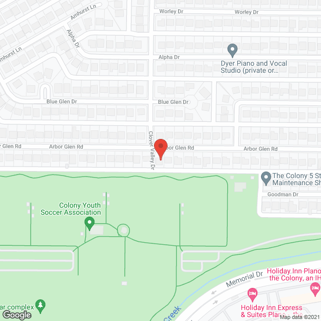 R and T Assisted Living Home in google map